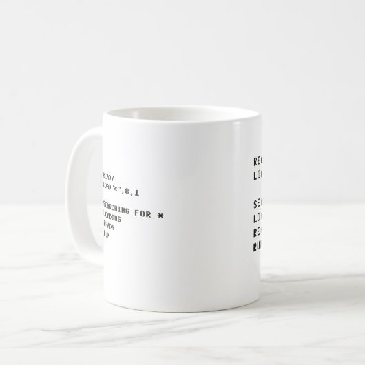 LOAD C64 KAFFEETASSE (Vorderseite Links)