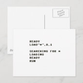 LOAD C64 POSTKARTE (Vorne/Hinten)