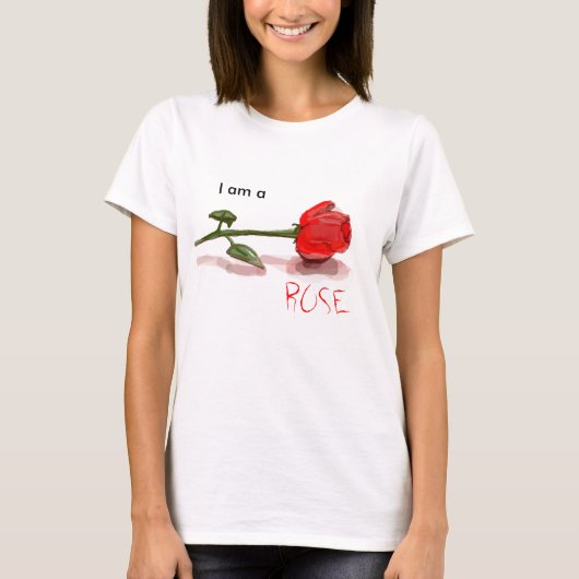 load_large, bin ich a, ROSE T-Shirt (Vorderseite)