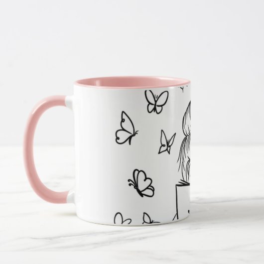 Loader Pink-Kaffee-Tasse Tasse (Links)