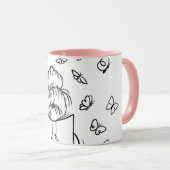 Loader Pink-Kaffee-Tasse Tasse (VorderseiteRechts)