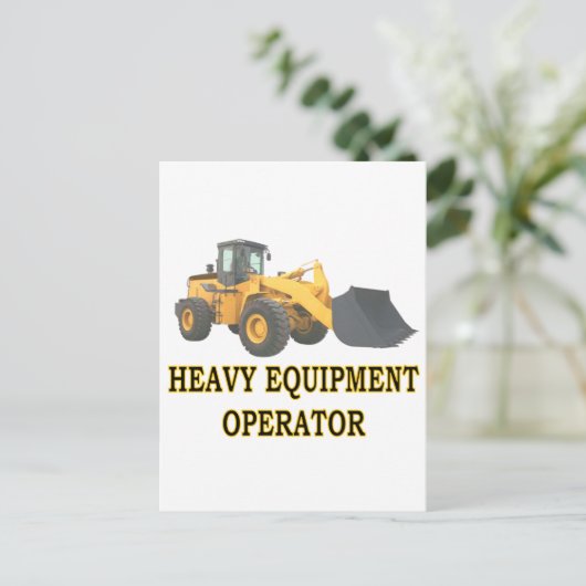 LOADER POSTKARTE (Stehend Vorderseite)