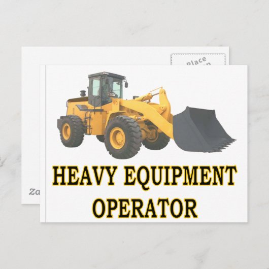 LOADER POSTKARTE (Vorne/Hinten)