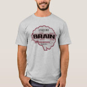 Loading Brain – Please Wait Funny T-Shirt (Vorderseite)