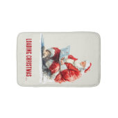 Loading Christmas Funny Santa Design Badematte (Vorderseite)