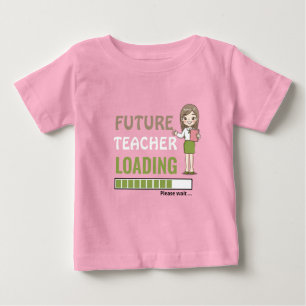 Loading für Lehrer Funny 1. Geburtstag Party Baby T-shirt