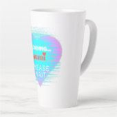 Loading Heart Retro Gamer Milchtasse (Rechte Ecke)