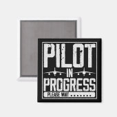 Loading… Pilot Upgrade in Progress Flight School Magnet (Vorderseite/Rückseite)