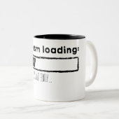 loading sarcasm ,(black) zweifarbige tasse (VorderseiteRechts)