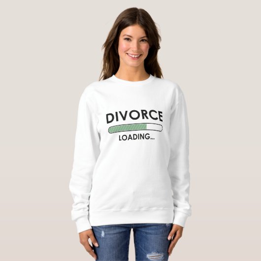 Loading-Scheidung Sweatshirt (Vorne ganz)