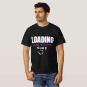Loading Social Battery | Funny Introvert Humor Des T-Shirt (Vorne ganz)