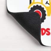 Loads Of Love Toddler Tractor Valentines Day For K Mousepad (Ecke)