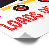 Loads Of Love Toddler Truck Valentines Day For K Poster (Ecke)