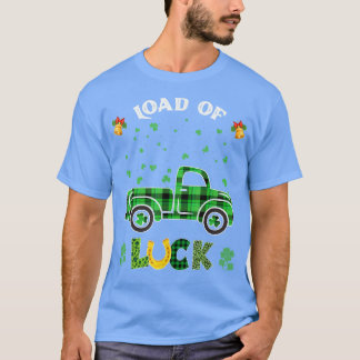 Loads St. Patrick's Day Buffalo Karierter LKW T-Shirt