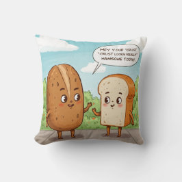 Loaf auf den ersten Blick (Pun beabsichtigt!) Kissen