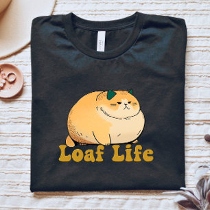 Loaf Lift Fett Katze Funny T-Shirt