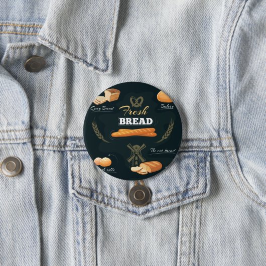 Loaf Rolls Baguette Button (Beispiel)