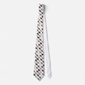 Loafing Kätzchen Necktie Krawatte (Vorderseite)