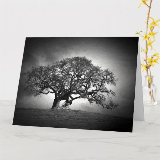 LOAN OAK TREE KARTE (Gelbe Blume)