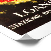 Loano - Italienische Riviera Poster (Ecke)