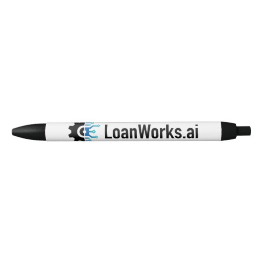 LoanWorks.ai Pen - Schwarz oder Blau Kugelschreiber (Vorderseite)