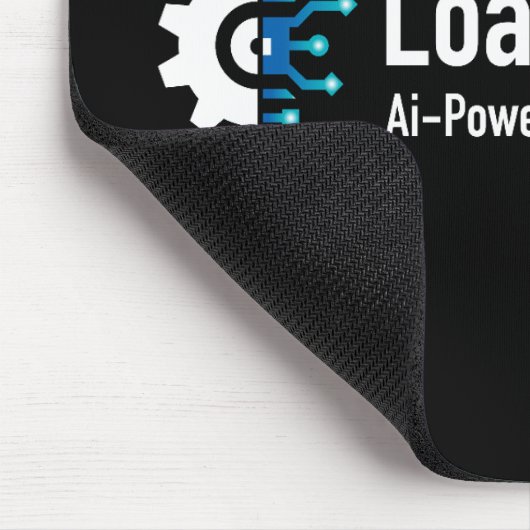 LoanWorks.ai Pro Mouse Pad - Schwarz Mousepad (Ecke)