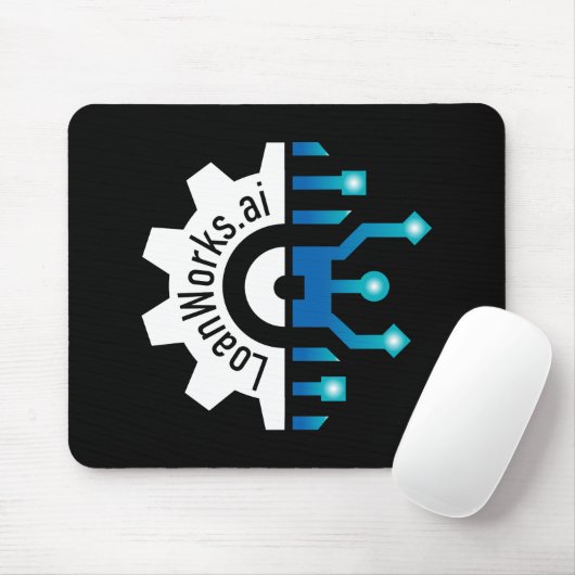 LoanWorks Gear+ Maus Pad - Schwarz Mousepad (Mit Mouse)