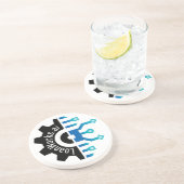 LoanWorks Gear+ Sandstone-Untersetzer Getränkeuntersetzer (Seite)