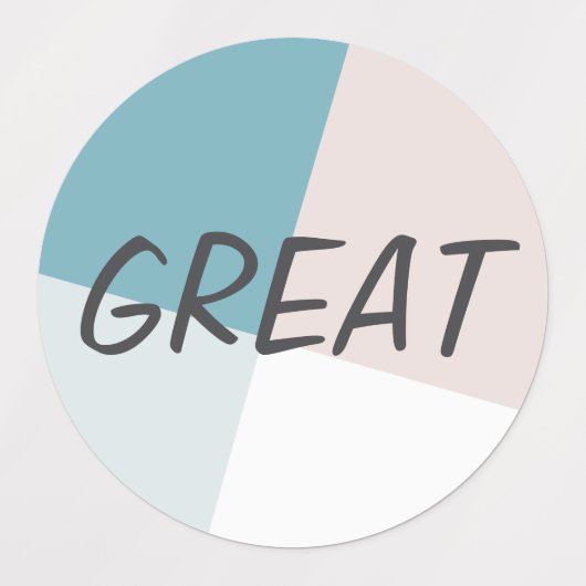 Lob Aufkleber (Design 2)