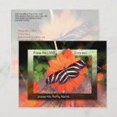 Lob den Herrn! Postkarte (Vorne/Hinten)
