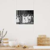 Lob des Herrn, 1941. Vintages Foto Poster (Küche)