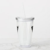 Lob des Herrn Emoji Acryltrinkbecher (Links)