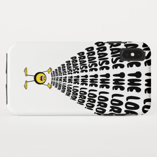 Lob des Herrn Emoji Case-Mate iPhone Hülle (Rückseite (Horizontal))