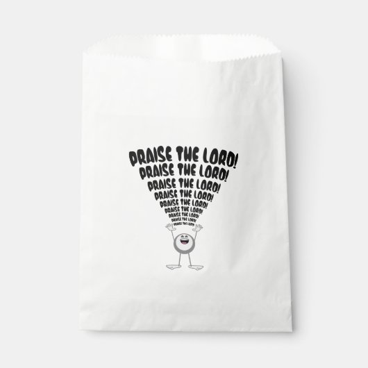 Lob des Herrn Emoji Geschenktütchen (Vorderseite)