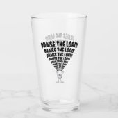 Lob des Herrn Emoji Glas (Rückseite)