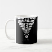 Lob des Herrn Emoji Kaffeetasse (Links)