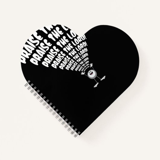 Lob des Herrn Emoji Notizblock (Vorderseite)