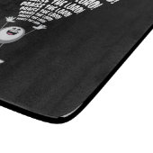 Lob des Herrn Emoji Schneidebrett (Ecke)