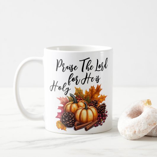 Lob des Herrn Kaffeetasse (Mit Donut)