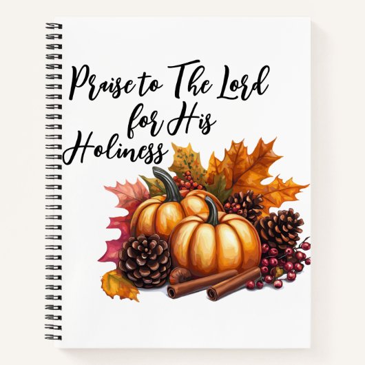 Lob des Herrn Notizblock (Vorderseite)