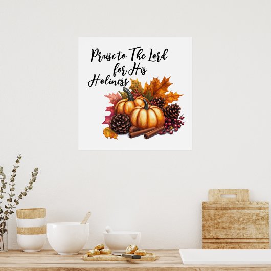 Lob des Herrn Poster (Küche)