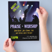 Lob Flyer Einladung (Hand)