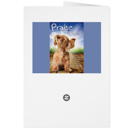 Lob für den Herrn (Hinten)