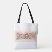 "Lob für den Herrn" Hübsche Pastelle Tasche (Rückseite)