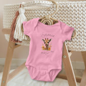 Lob für den Herrn Jesus Giraffe Baby Strampler
