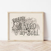 Lob für den Herrn oder mein Soul | Currier & Ives Poster