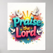 Lob für den Herrn Poster (Vorne)