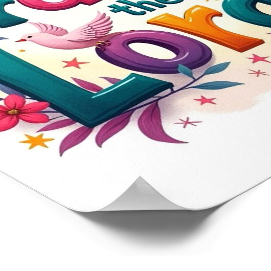 Lob für den Herrn Poster (Ecke)