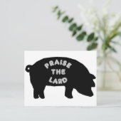 Lob für den Herrn Postkarte (Stehend Vorderseite)