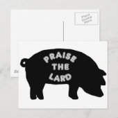 Lob für den Herrn Postkarte (Vorne/Hinten)